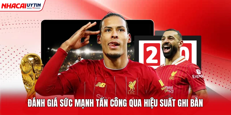 Đánh giá sức mạnh tấn công qua hiệu suất ghi bàn